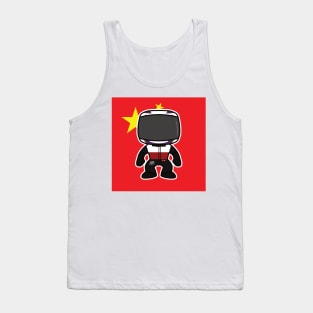 Guanyu Zhou Custom Bobblehead - 2022 Season Flag Edition Tank Top